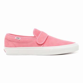 Férfi Vans Suede Slip-On 47 V Tornacipő VA3954810 Rózsaszín